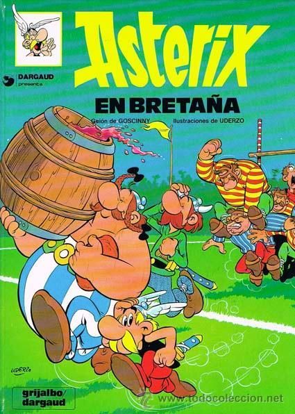 Resultado de imagen de imagenes del libro asterix y obelix a bretanya