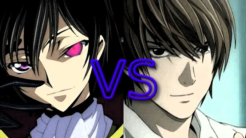 Code Geass Vs Death Note