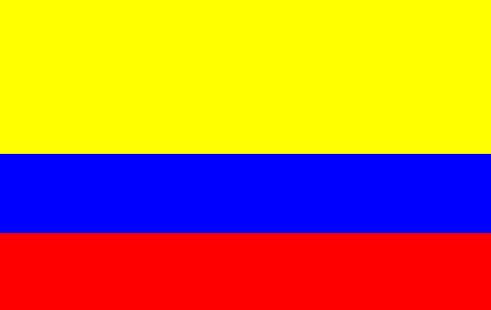 Tierra del café, el vallenato y el joropo. ¿De qué país es esta bandera que fue diseñada por Francisco Miranda?