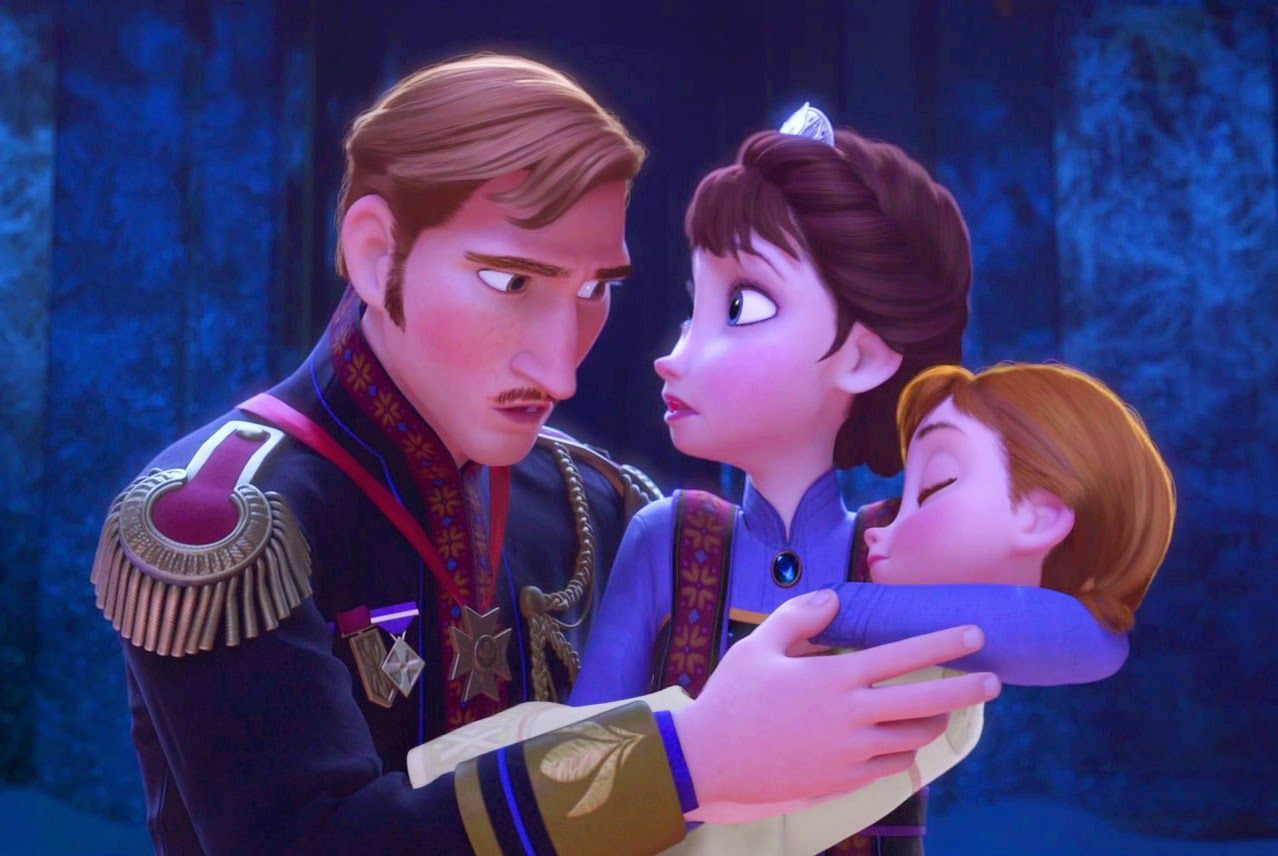 ¿Cómo mueren los padres de Anna y Elsa?