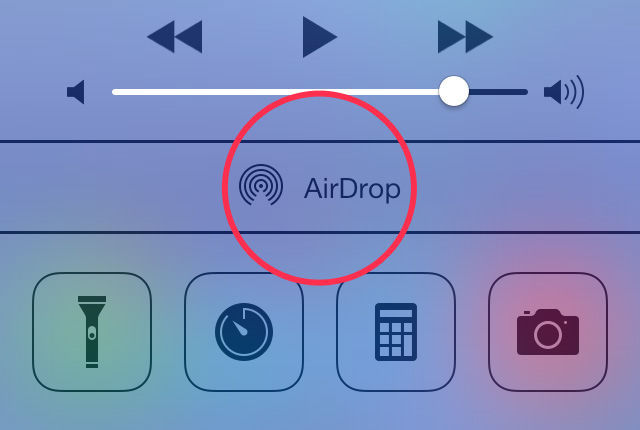¿Qué es AirDrop?