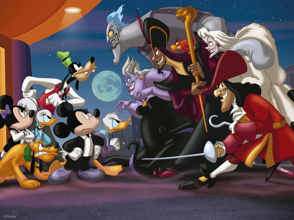¿Quién lideró a los villanos en Mickey's House of Villains?