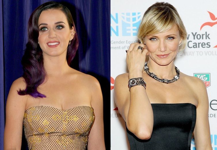 ¿Miden lo mismo Katy Perry y Cameron Diaz?