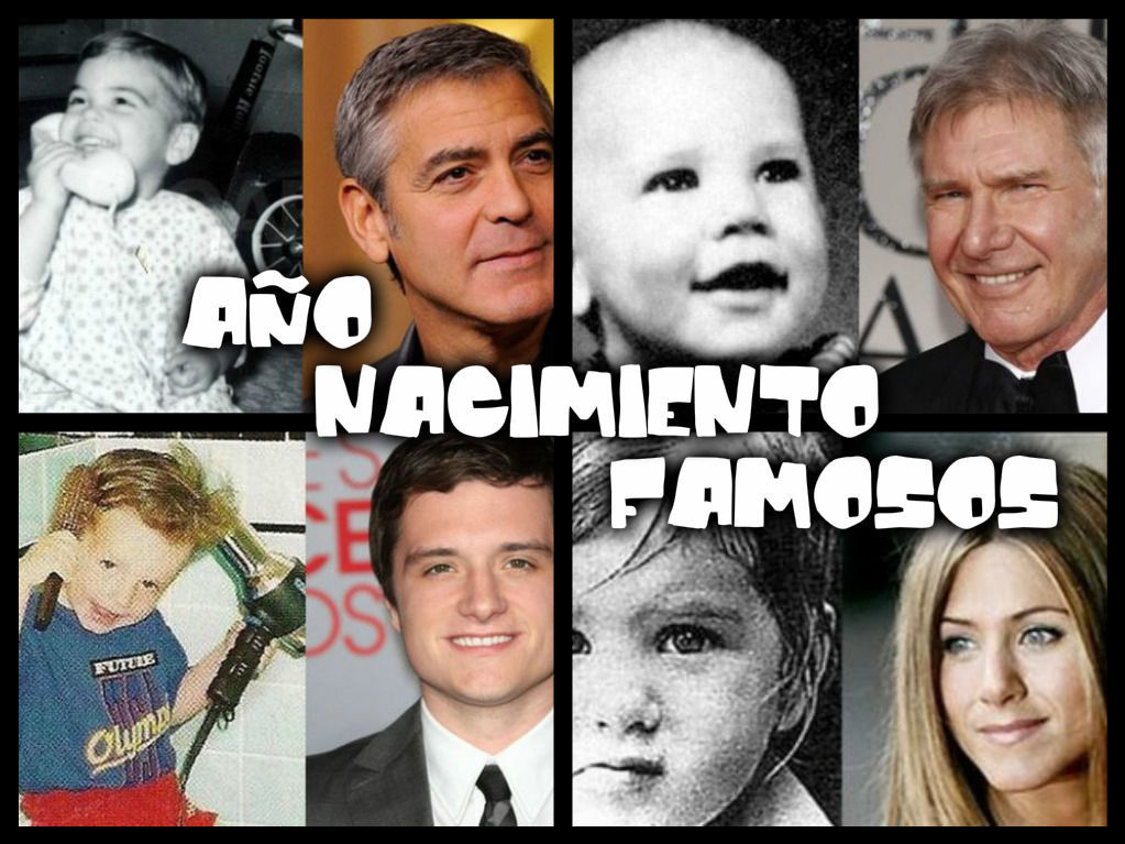 11390 - ¿En qué año nacieron estos famosos?