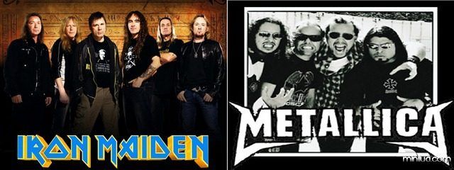 ¿Iron Maiden o Metallica?