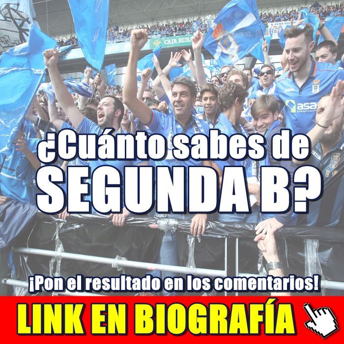 18784 - ¿Cuánto sabes de la segunda división B?