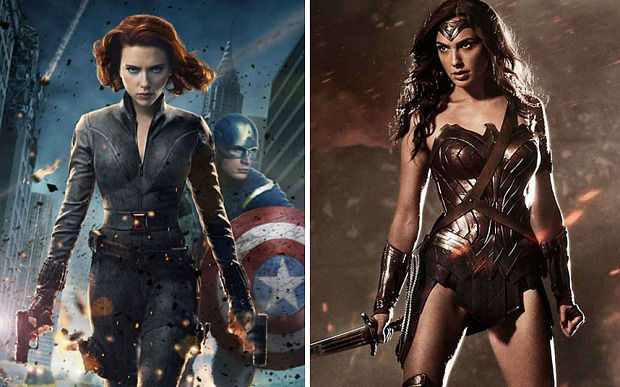 Black Widow vs Wonder Woman