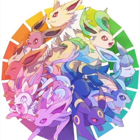 Eevee y sus muchas evoluciones  Eevee evolutions, Pokemon eevee  evolutions, Pokemon eevee