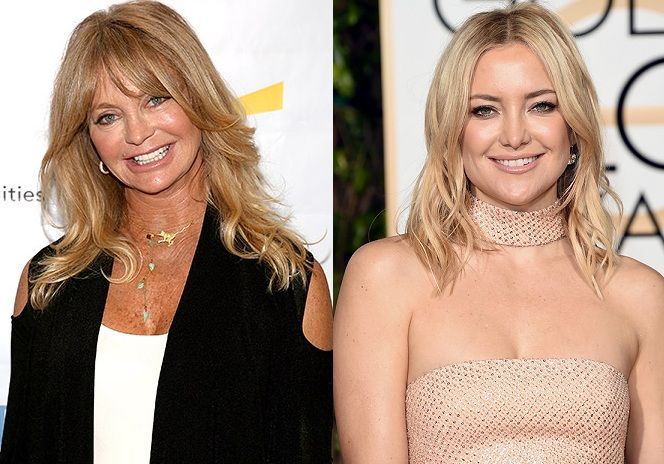 ¿Qué parentesco hay entre Goldie Hawn y Kate Hudson?