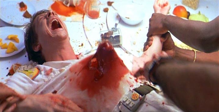 Los actores de “Alien” no tenían idea que algo iba a salir del pecho de John Hurt hasta el momento en que lo grabaron.