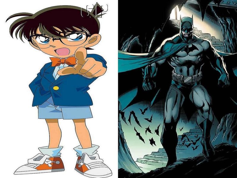 ¿Cuál de estos 2 es mejor detective?¿Detective Conan o Batman?(No es combate físico)