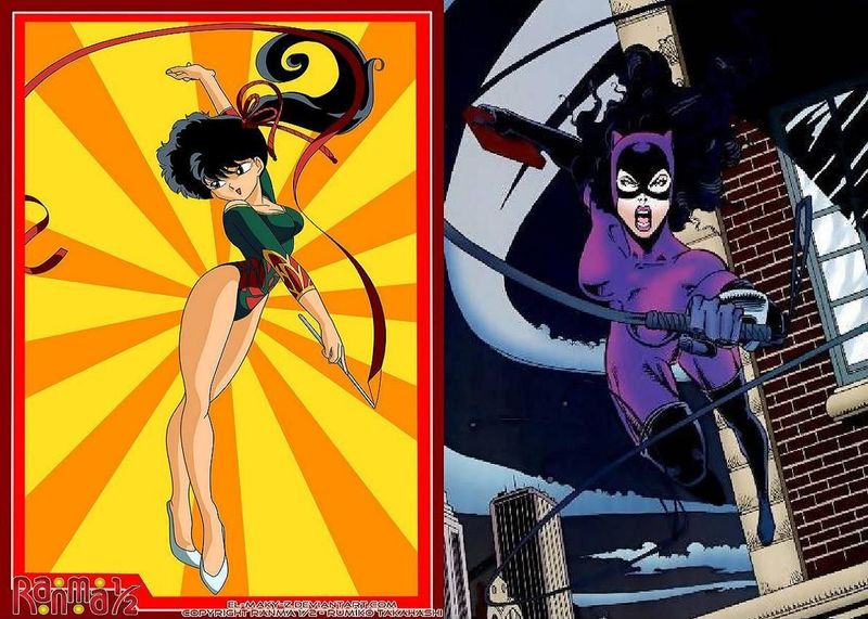 ¿Quiém ganaría entre estas 2 mujeres tan ágiles y con armas a larga distancia?¿Kodachi o Catwoman?