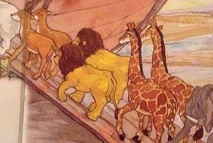 ¿Cuántos animales llevó Moisés en el Arca?