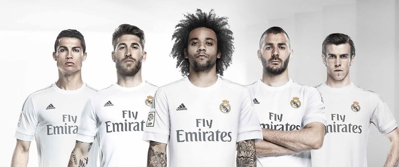 ¿Qué colores vistieron al Real Madrid durante la temporada?