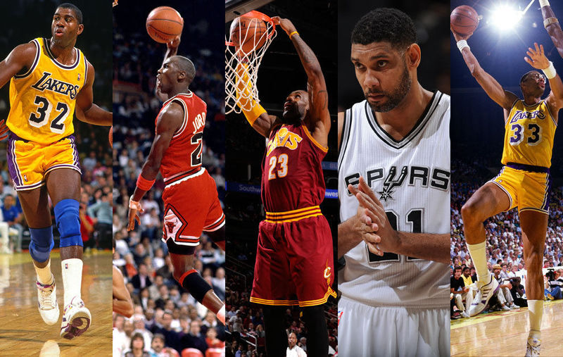 28538 - Mejor quinteto de la historia de la NBA