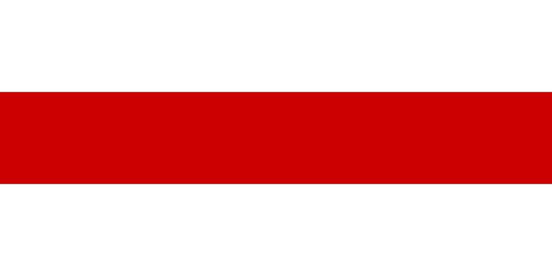 La bandera bielorrusa de la foto, ¿Cuantas veces utilizó esa bandera?