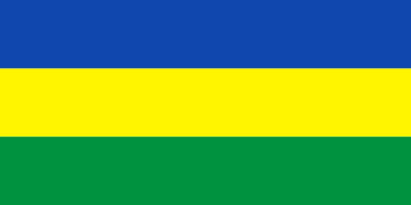 Aparte de Gabón, hubo un país que uso esa bandera, adivinad cuál es