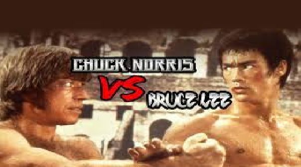 ¿Quién ganaría entre Bruce Lee y Chuck Norris?