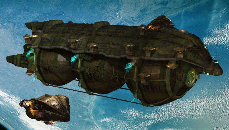 ¿A qué civilización alienígena pertenece esta nave?