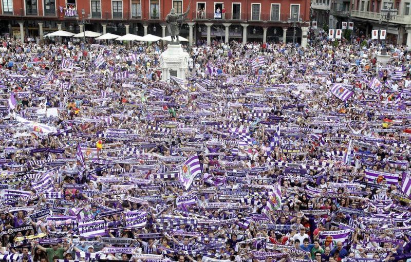 ¿Cuántas temporadas ha estado el real Valladolid en Primera división?